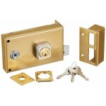 Bricard - 1821 - serrure en applique horizontale fouillot 5 goupilles reversible tirant / poussant 140x85 ...