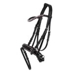 Bridons �quitation pour cheval qhp bixie - rose - poney