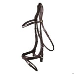 Bridon équitation pour cheval waldhausen s - line - marron - full Bridon équitation pour cheval waldhausen s - line - marron - full