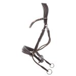 Bridon sans mors pour cheval kavalkade cross light english nb - marron - full