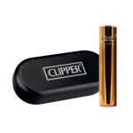 Briquet clipper métal - dark rose gold avec étui Briquet clipper métal - dark rose gold avec étui