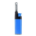 Briquet couleur uni allume gaz x1 bleu