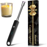 Briquet electrique allume bougies rechargeable usb allume feu electrique briquet long pour allumer les ...