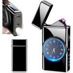 Briquet lectrique  arc lectrique portable rechargeable par usb cadran cratif avec indicateur de batterie ...