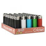 Briquets mini color�s cricket par 50