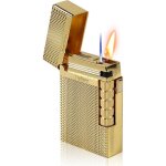 Briquet portable de style r�tro: recharge gaz briquet mode flamme commutable cadeau pour homme femme ...