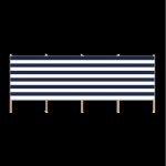 Brise - vent de plage 3 mtres bleu blanc