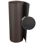 Brise - vue en rsine tresse pour balcon et clture coloris noir 1 x 3 m