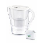 Carafe filtrante - brita - marella xl memo - 35 l - filtre mx pro - blanc