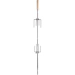 Broche pour rôtisserie - cookin garden - longueur 85 cm - métal Broche pour rôtisserie - cookin garden - longueur 85 cm - métal