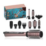 Brosse � air avec 10 accessoires cecotec ceramiccare 10in1 airbrush. 1200w s�che - cheveux lisseur boucleur ...