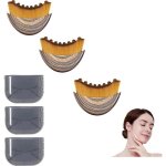Brosse anti - cellulite - lot de 3 - brosse pour le visage - brosse de drainage lymphatique pour le visage ...