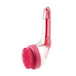 Brosse de bain en silicone souple pour animaux de compagnie peigne de toilettage pour chats et chiens ...