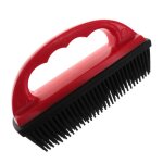 Brosse en caoutchouc pour enlever les poils danimaux de compagnie de chien et de chat des tapis et des ...