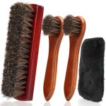Brosse chaussurekit nettoyage chaussurebrosse daimbrosseentretien chaussuresbrosse a chaussure - 4pcs ...