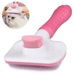 Brosse pour chien et chat brosse pour animaux  poils longs et courts nettoie les poils facilement avec ...