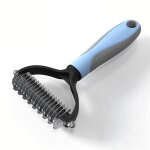 Brosse pour chiens et chats poils longs peigne de toilettage professionnel idal pour dmler et pour ...