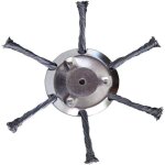 Brosse d�broussailleuse t�te de d�broussailleuse en fil dacier pour d�broussailleuse de rechange pour ...