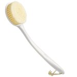 Brosse dos douche long manche doux brosse pour le dos douche humide ou sec brosse corps dos convient ...