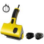 Brosse �lectrique pour barbecue - nettoyeur de barbecue avec r�servoir deau - brosse sans fil et rechargeable ...