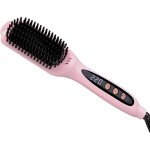 Brosse lissante pour cheveux: brosse lissante chauffante lisseur cheveux 12 rglages de temprature rduire ...
