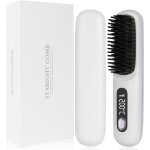 Brosse lissante pour cheveuxlisseur cheveux sans fil portable mini lisseur cheveux brosse avec �cran ...