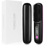 Brosse lissante pour cheveuxlisseur cheveux sans fil portable mini lisseur cheveux brosse avec cran ...