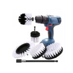 Brosse de nettoyage pour perceuse pinceau poil souple pour tapis jante carrelage baignoire cuisine toilettes ...