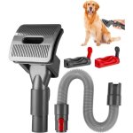 Brosse poils chat et chien pour aspirateur dyson v6avec 1 tuyau dextension et adaptateur2 verrou de d�clenchem ...