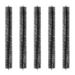 Brosse de protection de gouttire - vevor - 46 m x 110 mm - protge - gouttire anti - feuilles 5pcs ...