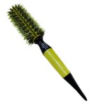 Brosse ronde c�ramique jaune 25 x 5 cm cms - 3003 evas