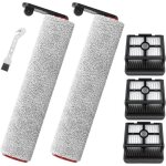 Brosse � rouleau + filtre accessoires pour aspirateur sec et humide pour dreame h12 pro / h12 dual pi�ces ...