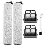 Brosse  rouleau filtre hepa convient pour tineco floor one s3 ifloor aspirateur 3 vadrouilles pour sols ...