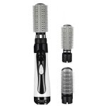 Brosse pour s�che - cheveux 3 en 1 brosse rotative ronde � air chaud 2 brosses � boucler d�tachables ...
