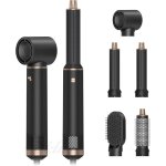 Brosse soufflante 5 en 1 air styler chauffante femme sche - cheveux lectrique fer  friser brosse pour ...