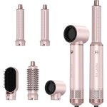 Brosse soufflante 5 en 1brosse chauffante brushing et air styler avec ttes amovibles