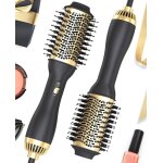 Brosse soufflante 1000w 4 en 1 brosse cheveux brushing - pour scher lisser et mettre en forme fonction ...