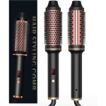 Brosse thermique 3 en 1 thermal brush lonic brosse ronde chauffante 38mmbrosses soufflantes avec peigne ...