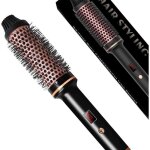 Brosse thermique brosse friser chaude brosse friser ronde chauffante avec double tension pour un look ...