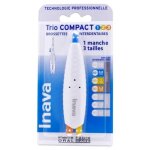 Brossettes - inava trio compact 3 brossettes interdentaires 3 tailles 1 manche (taille : iso 1 - 2 - ... Brossettes - inava trio compact 3 brossettes interdentaires 3 tailles 1 manche (taille : iso 1 - 2 - ...