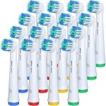 Brossettes oral - b - 16 - pack - qualit� premium - d�fense contre la plaque - compatibles oral - b
