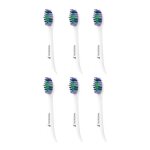 Brossettes de rechange - prodental - x6 - gencives sensibles - tête profilée - compatible oral - b et ... Brossettes de rechange - prodental - x6 - gencives sensibles - tête profilée - compatible oral - b et ...