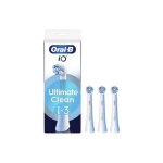 Brossettes de recharge - oral - b - ultimate clean - 3 unit�s - brossette ronde - brins torsad�s
