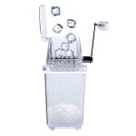 Broyeur de glace manivelle  main facile  utiliser broyeur de glace manivelle compltement givr ou ...