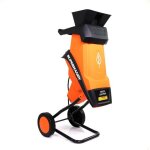 Broyeur portable lectrique de jardin bois - corps polypropylne pro 17: 1 rduction de 2400w 230v 15 ...