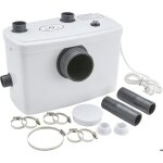 Broyeur sanitaire - non spcifi - 600w - dbit 100l / m - pompage vertical 7m - compact et facile  ...