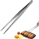 Brucelles multifonctions en acier inoxydable de 30 cm outil de cuisine longue pince � �piler droite