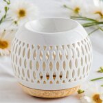 Br�le - parfum c�ramy treillis 50 ml - atmosph�re parfum�e - aromath�rapie - br�leur fondant - diffuseur ...