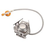 Brleur  gaz portable pour pique - nique en plein air 3500 w mini rchaud pliable en mtal pour camping ...