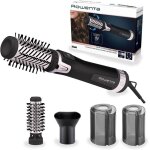 Brosse soufflante rotative - zig - zag territoires - activ volume&shine - 1000 w - 2 brosses - concentrateur ...